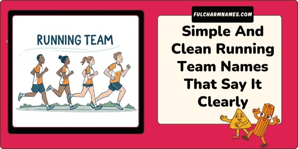 200+ Memorable Running Team Names For Every Group 5 Simple And Clean Running Team Names That Say It Clearly