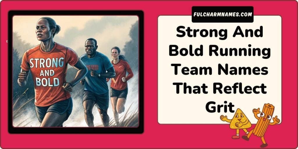200+ Memorable Running Team Names For Every Group 4 Strong And Bold Running Team Names That Reflect Grit