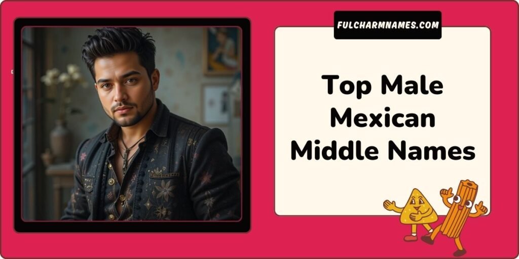 Top Male Mexican Middle Names