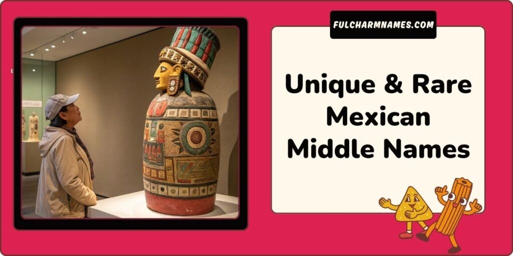 Unique & Rare Mexican Middle Names