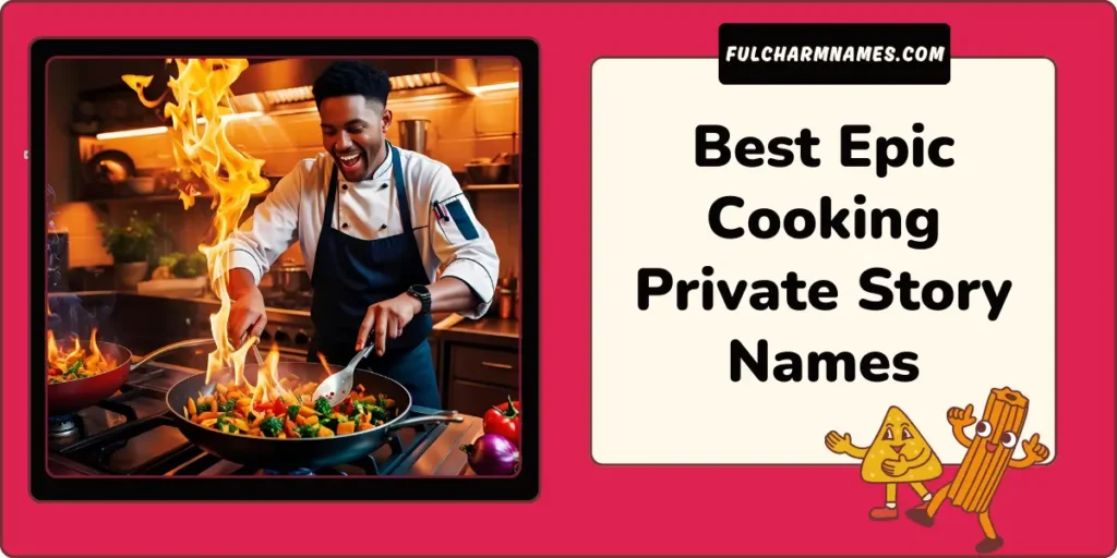 Best Epic Cooking Private Story Names