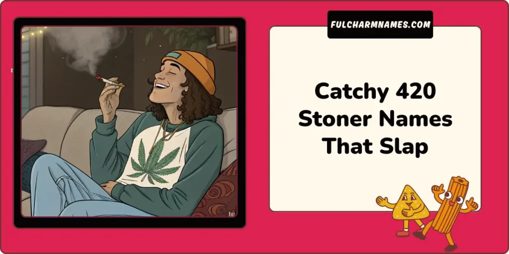 Stoner Private Story Names That Slap 420 Chill Wild AF 3 Catchy 420 Stoner Names That Slap