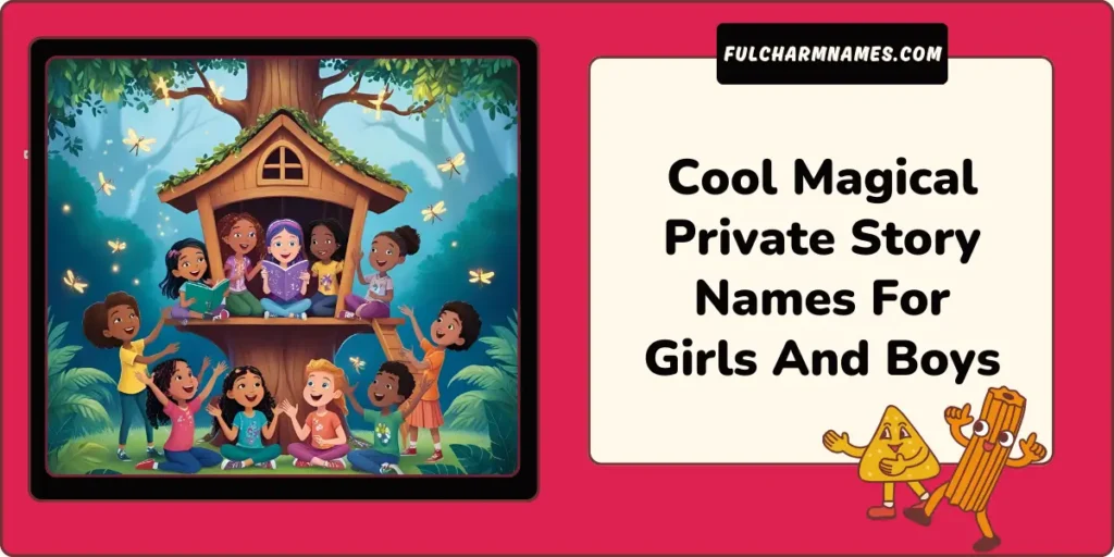 Top Magical Private Story Names For Girls And Boys (2025) 3 Cool Magical Private Story Names For Girls And Boys