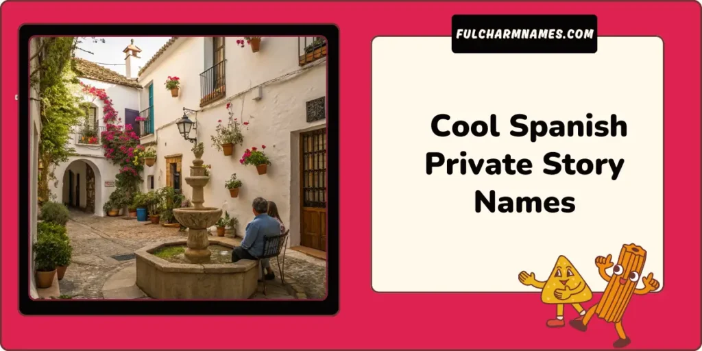 Cool Spanish Private Story Names