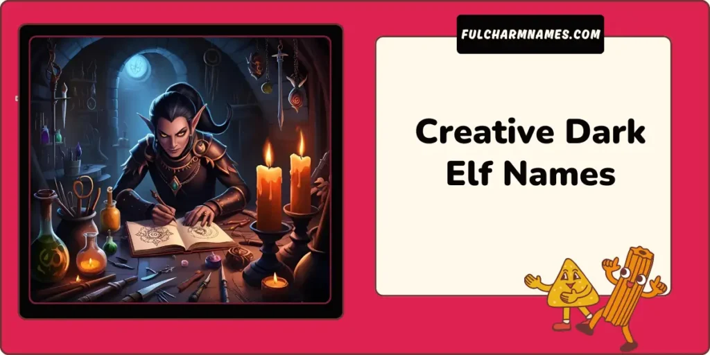 Creative Dark Elf Names