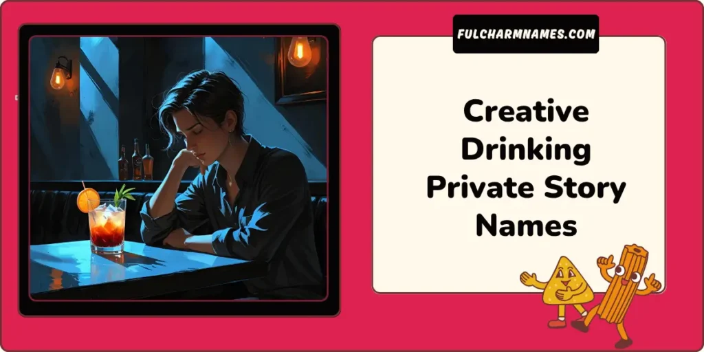 Creative Drinking Private Story Names