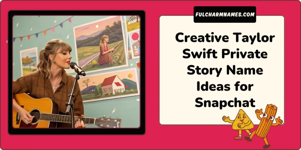 Creative Taylor Swift Private Story Name Ideas for Snapchat