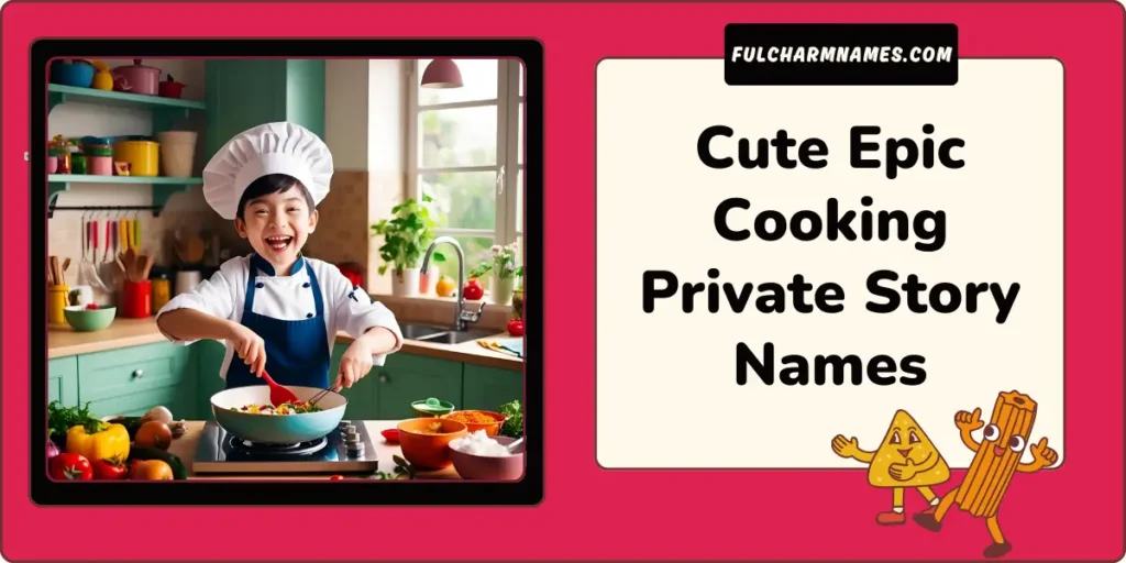 Cute Epic Cooking Private Story Names