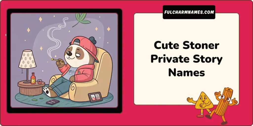 Stoner Private Story Names That Slap 420 Chill Wild AF 4 Cute Stoner Private Story Names