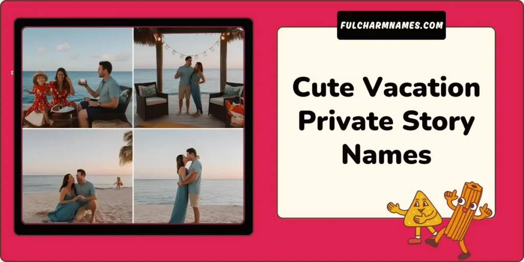 Cute Vacation Private Story Names