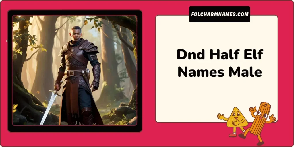 Dnd half elf names male