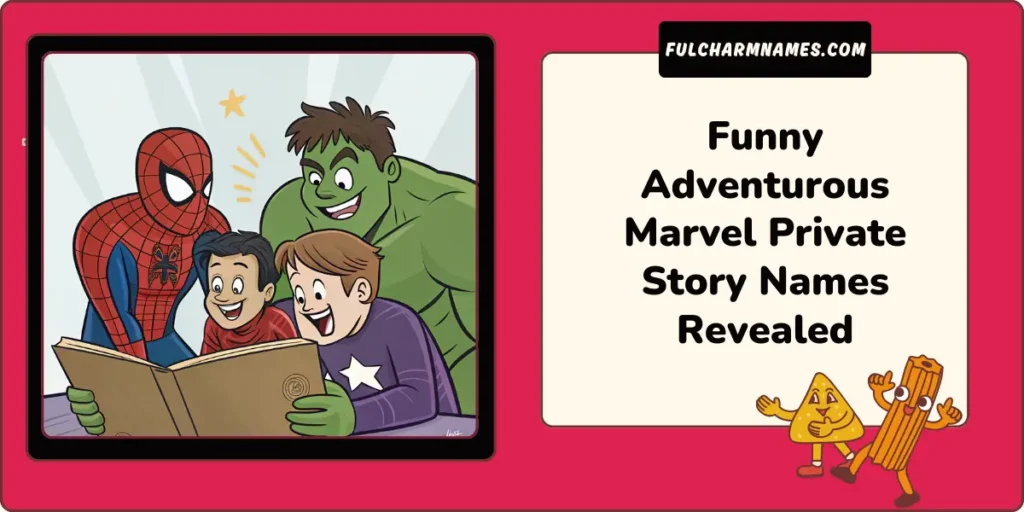 Funny Adventurous Marvel Private Story Names Revealed