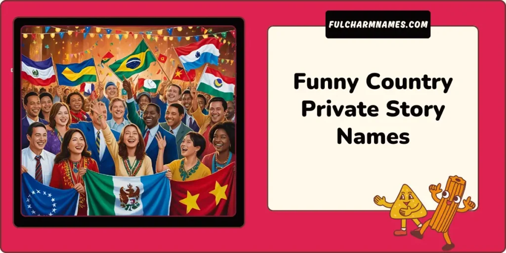 Funny Country Private Story Names