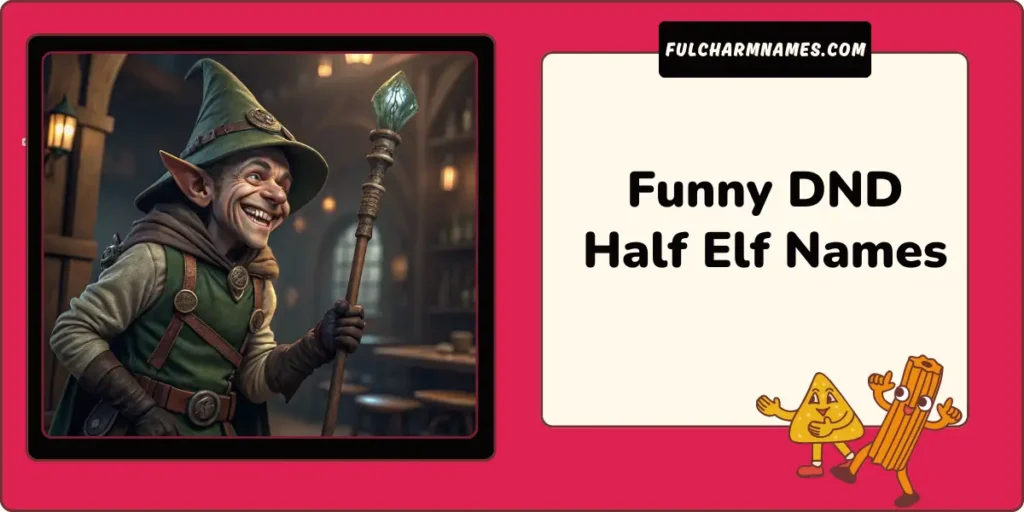 Funny DND Half Elf Names