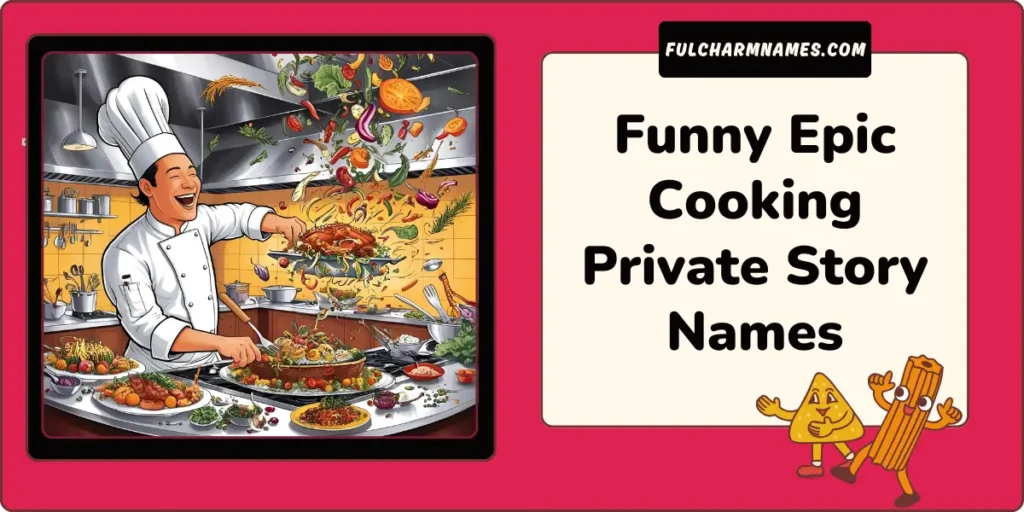 Funny Epic Cooking Private Story Names