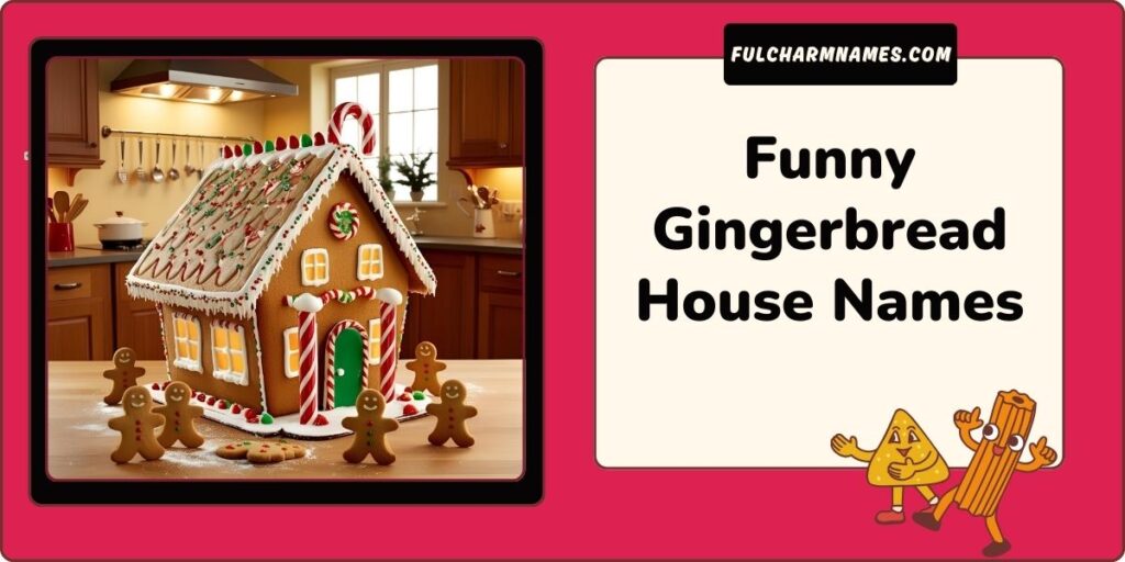Festive Gingerbread House Name Ideas For Christmas 8 Funny Gingerbread House Names