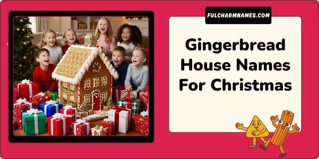 Festive Gingerbread House Name Ideas For Christmas 7 Gingerbread House Names For Christmas
