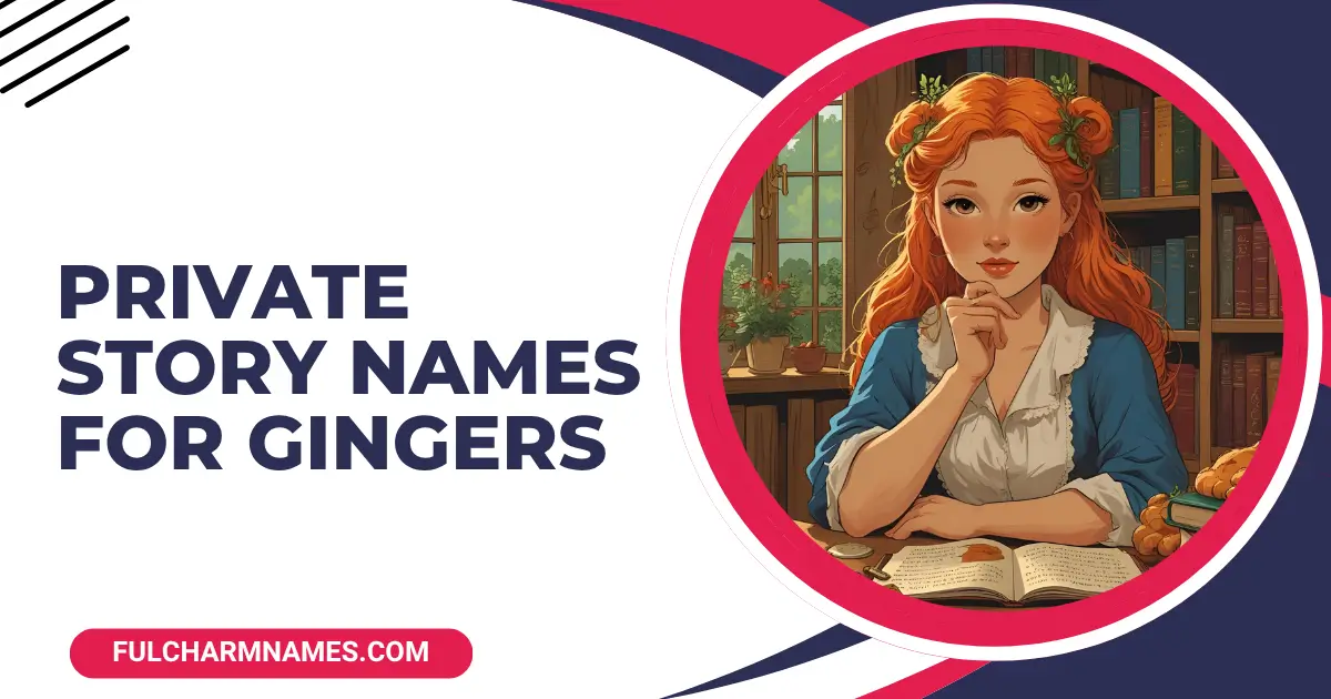 Private Story Names For Gingers