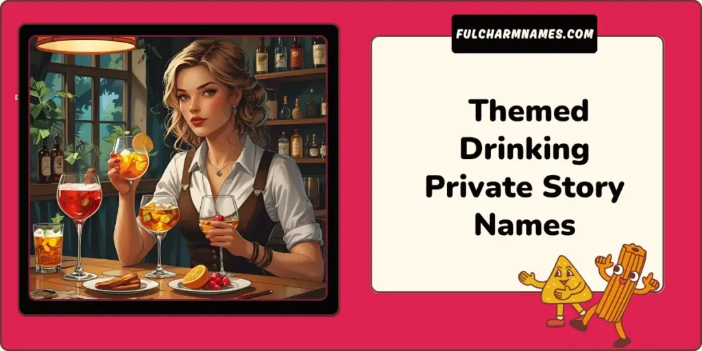 Themed Drinking Private Story Names