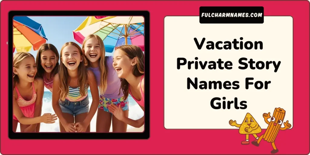Vacation Private Story Names For Girls