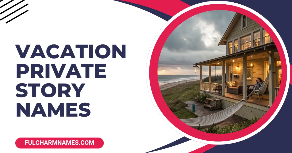 Vacation Private Story Names