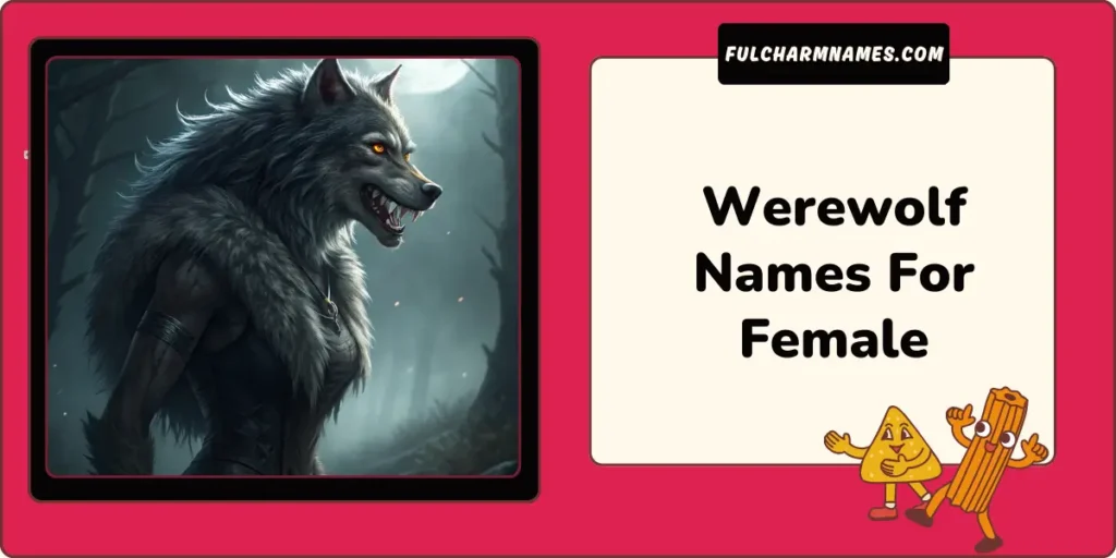 Werewolf Names For Female