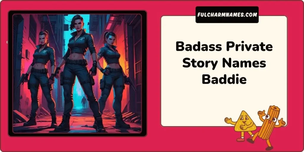 Badass Private Story Names Baddie