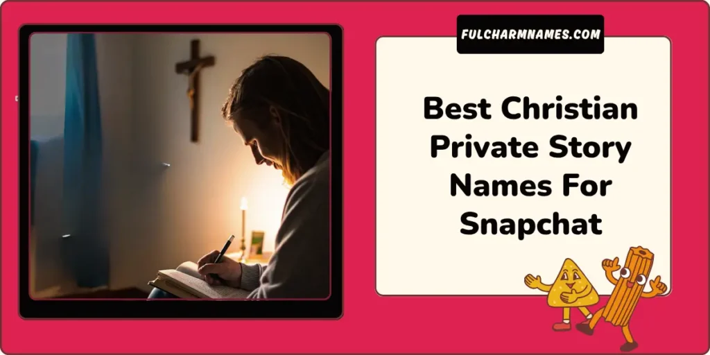 300+ Christian Private Story Names You'll Love To Use Today 2 Best Christian Private Story Names For Snapchat