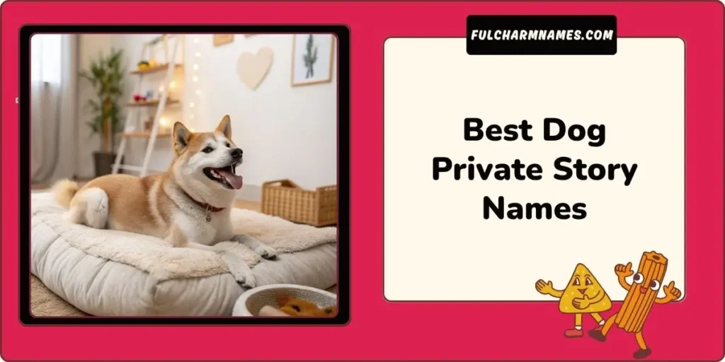 Best Dog Private Story Names