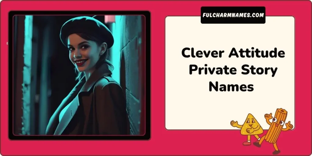 Best Attitude Private Story Names For Social Media 2025-26 3 Clever Attitude Private Story Names