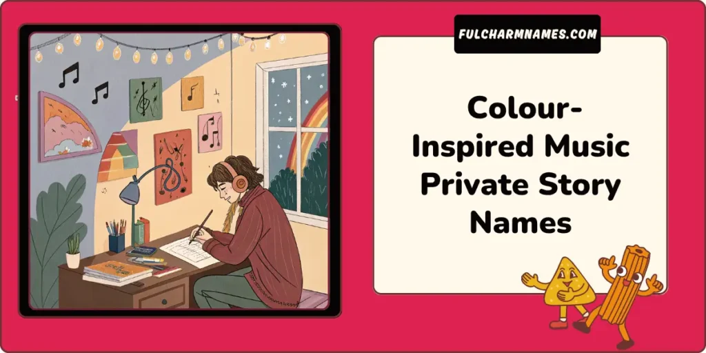 200+ Best Music Private Story Names For Snapchat & Instagram 6 Colour-Inspired Music Private Story Names