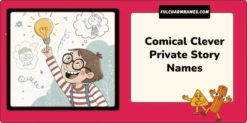 330+ Clever Private Story Names Funny Bold And Unique Ideas 6 Comical Clever Private Story Names