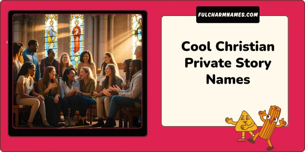 300+ Christian Private Story Names You'll Love To Use Today 8 Cool Christian Private Story Names