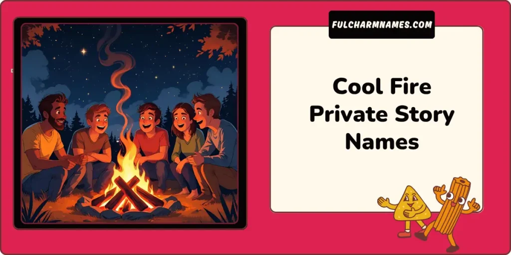 Fire Private Story Names For Every Snapchat Mood & Vibe 2025 3 Cool Fire Private Story Names