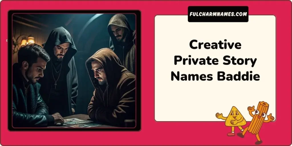 Creative Private Story Names Baddie