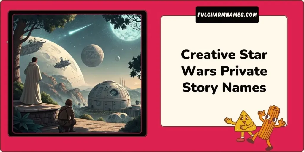 Creative Star Wars Private Story Names