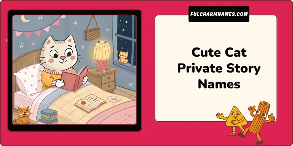 Cute & Funny Cat Private Story Names You’ll Want To Steal 3 Cute Cat Private Story Names