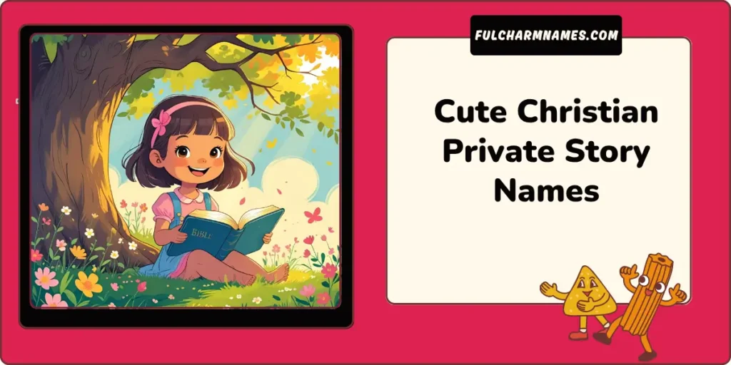 300+ Christian Private Story Names You'll Love To Use Today 4 Cute Christian Private Story Names
