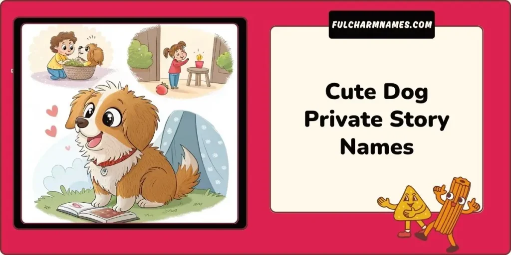 Cute Dog Private Story Names