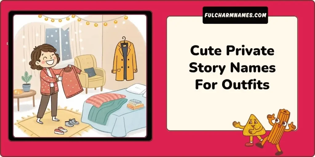 Private Story Names For Outfits That Slay – Serve Every Look 4 Cute Private Story Names For Outfits