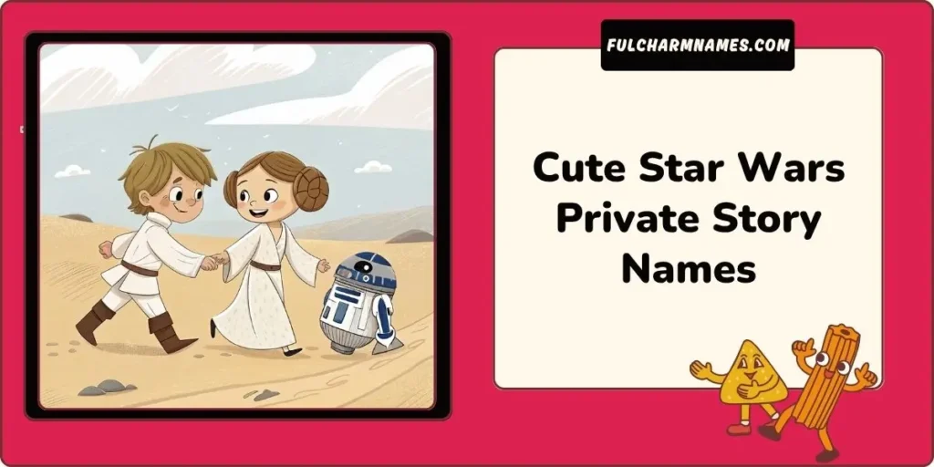 Cute Star Wars Private Story Names