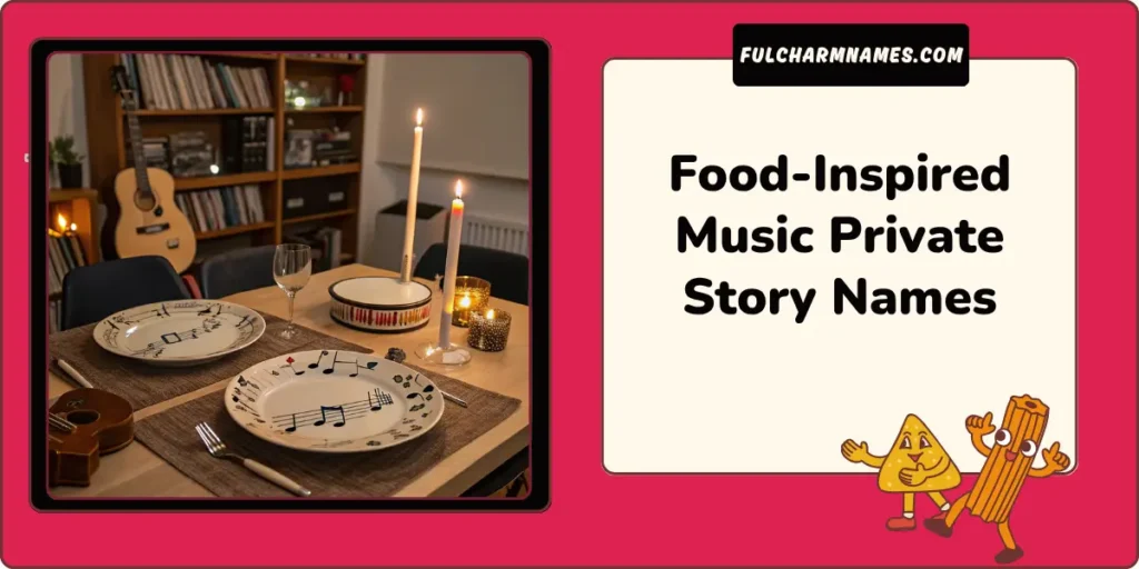 200+ Best Music Private Story Names For Snapchat & Instagram 8 Food-Inspired Music Private Story Names