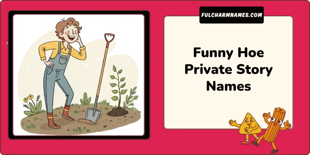Funny Hoe Private Story Names