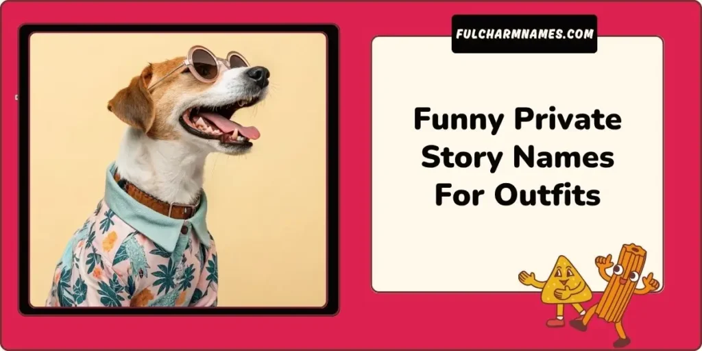 Private Story Names For Outfits That Slay – Serve Every Look 11 Funny Private Story Names For Outfits