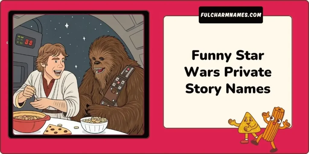 Funny Star Wars Private Story Names