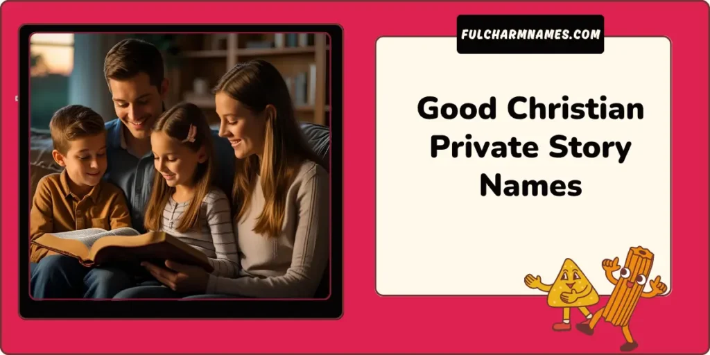 300+ Christian Private Story Names You'll Love To Use Today 5 Good Christian Private Story Names