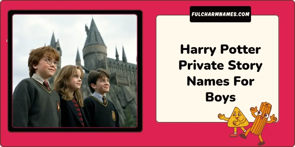 300+ Harry Potter Private Story Names Every Fan Will Love 10 Harry Potter Private Story Names For Boys