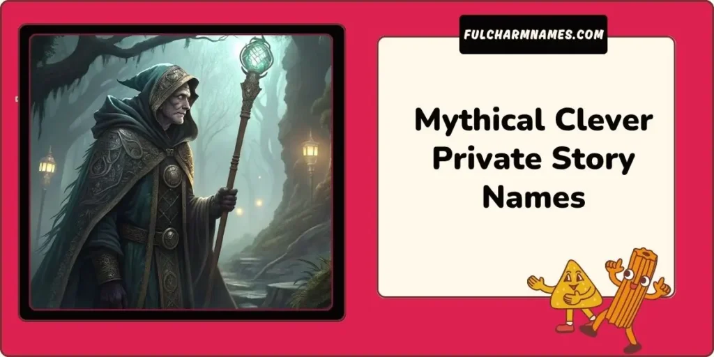 330+ Clever Private Story Names Funny Bold And Unique Ideas 8 Mythical Clever Private Story Names