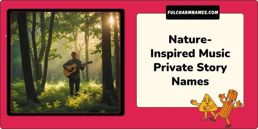 200+ Best Music Private Story Names For Snapchat & Instagram 7 Nature-Inspired Music Private Story Names