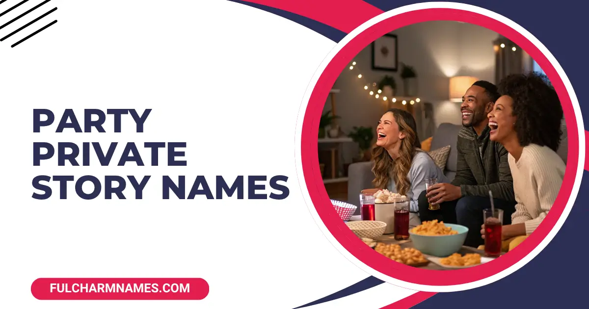 300+ Hottest Party Private Story Names To Steal Now